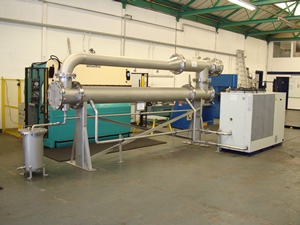 Crewe wastewater treatment works - biogas dehumidifier