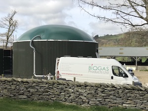 Anaerobic Digester, Hendwr Farm, UK