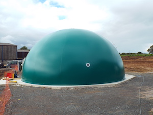 Membrane gas holders, multiple farm sites, UK