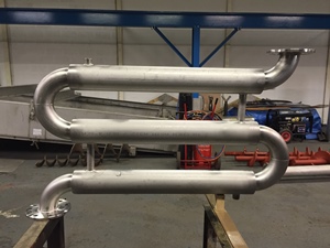 Sludge heat exchanger