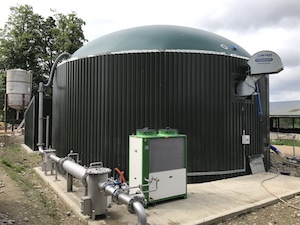 Biogas dome