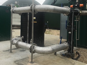 Biogas Cooling System, AEL Biogas, UK