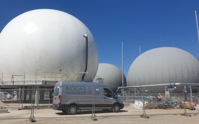 Biogas Products secure multiple gas holder installations in 2019