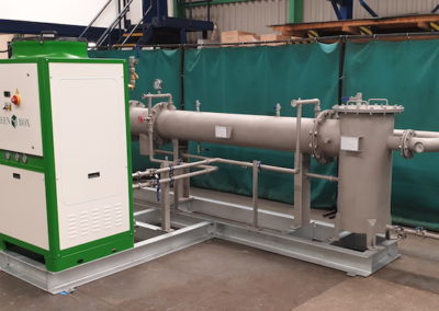 Biogas Dehumidifier designed, manufactured and tested at our fabrications workshop