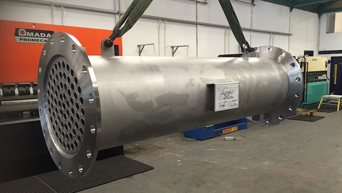 Biogas reheater for Esholt Wastewater Treatment Works