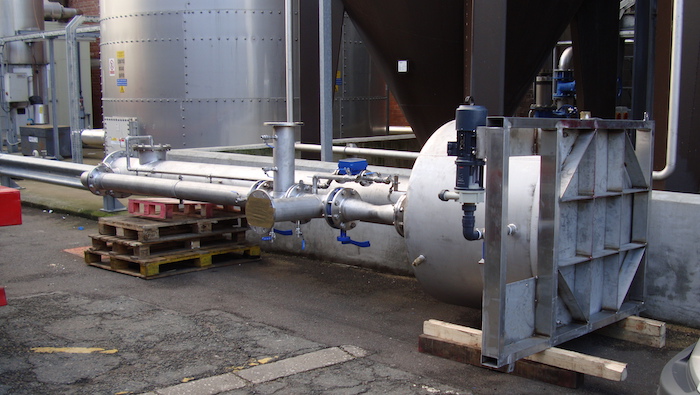 Biogas reheater for Esholt Wastewater Treatment Works