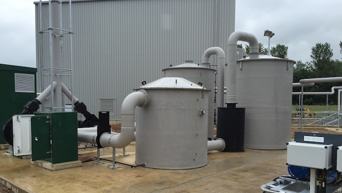 Biogas reheater for Esholt Wastewater Treatment Works