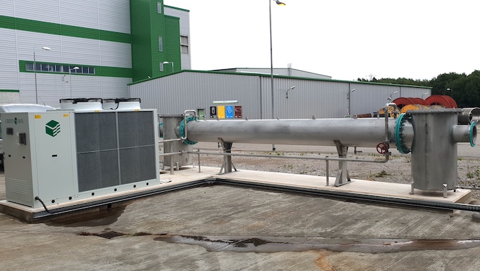 Biogas reheater for Esholt Wastewater Treatment Works