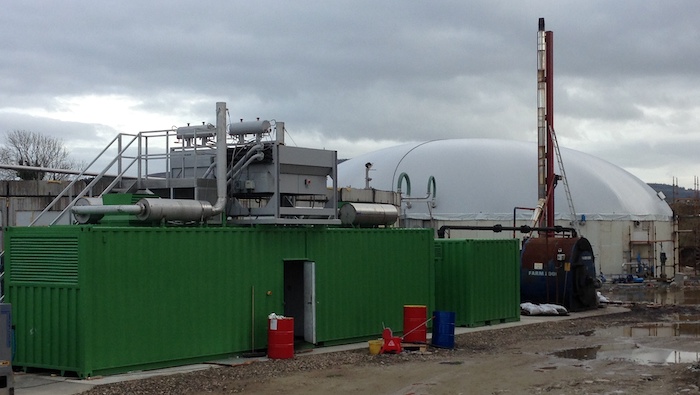 Supermix-gas-dome-Ireland Biogas reheater for Esholt Wastewater Treatment Works