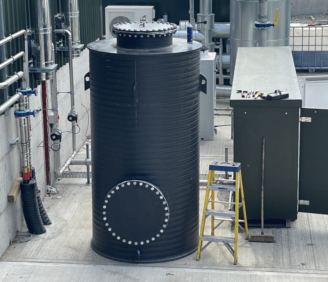 H2S Scrubber Biogas H2S dry media scrubber Biogas Products Ltd